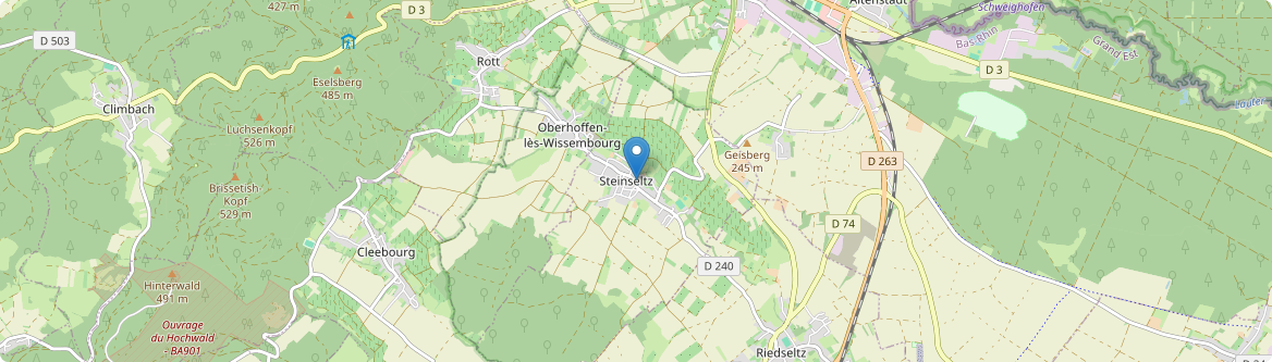 Steinseltz - Carte