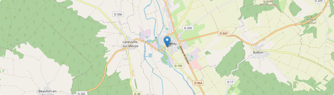 Stenay - Carte