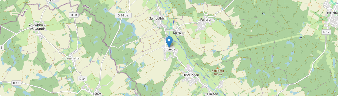 Strueth - Carte