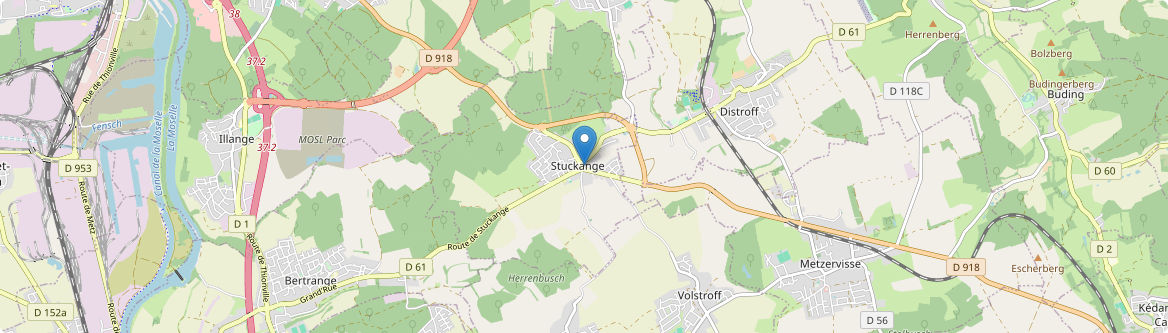 Stuckange - Carte