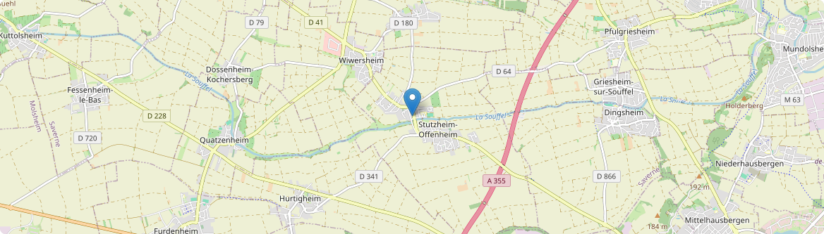 Stutzheim-Offenheim - Carte