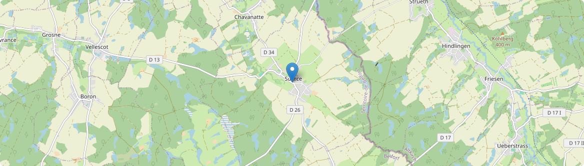 Suarce - Carte