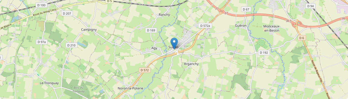 Subles - Carte