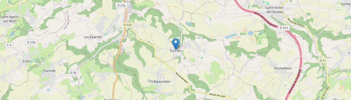 Succieu - Carte