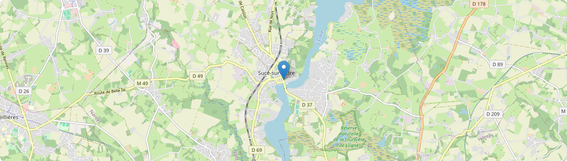 Sucé-sur-Erdre - Carte