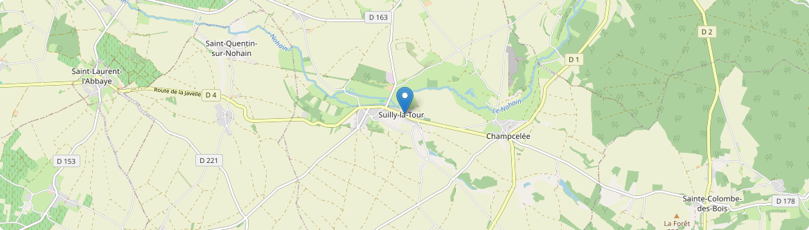 Suilly-la-Tour - Carte