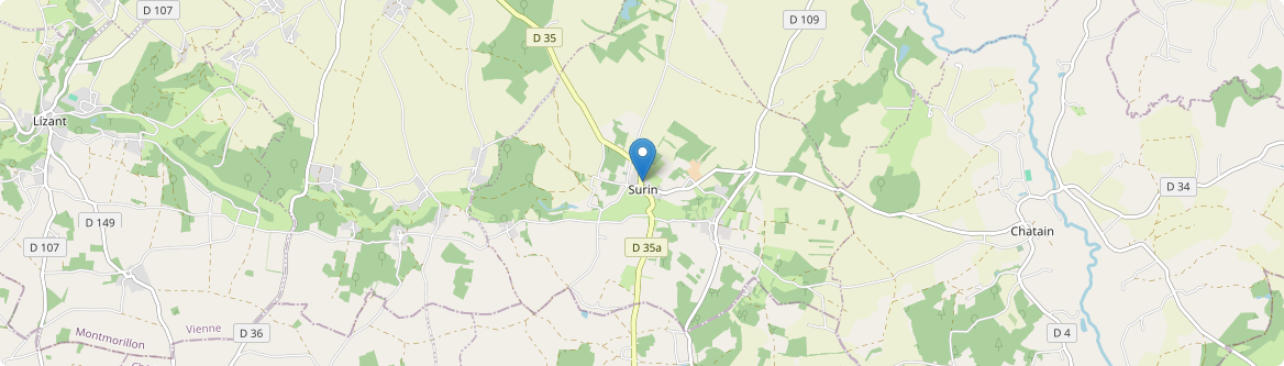 Surin - Carte