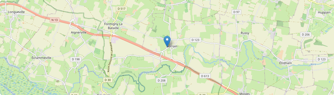 Surrain - Carte