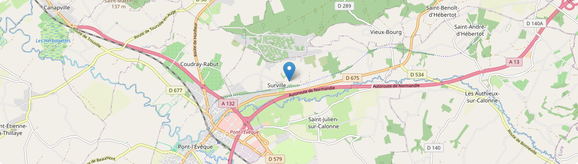 Surville - Carte