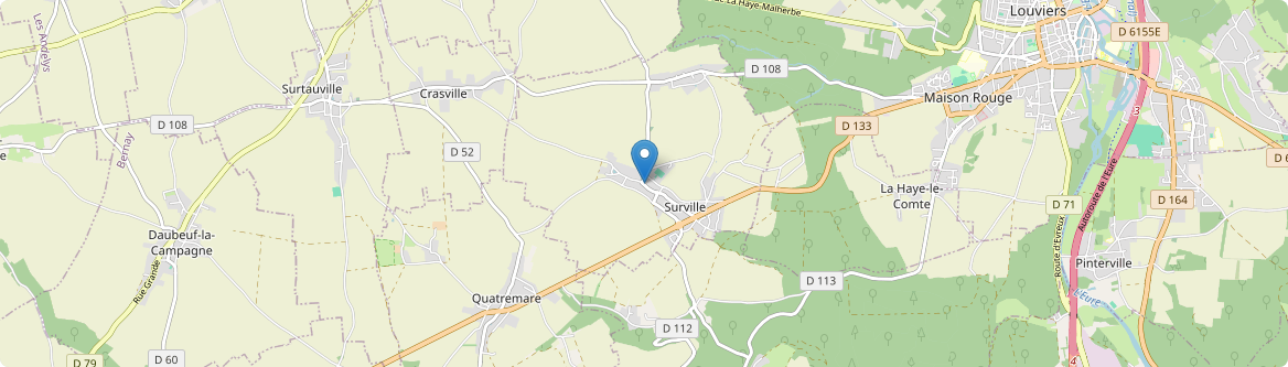 Surville - Carte