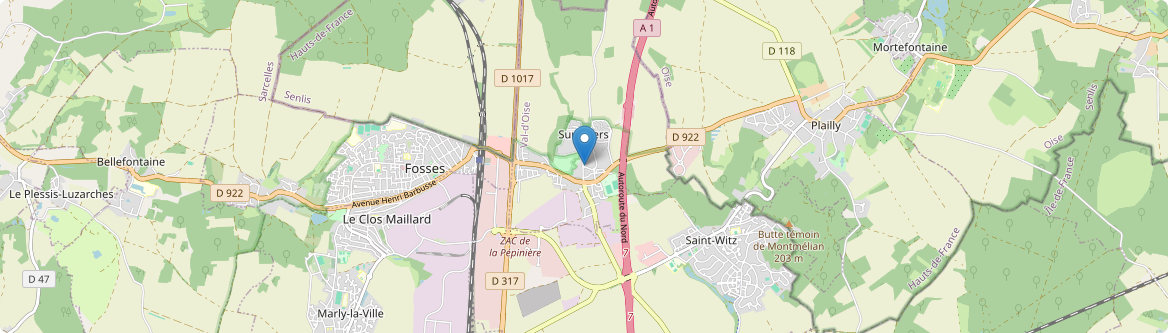 Survilliers - Carte