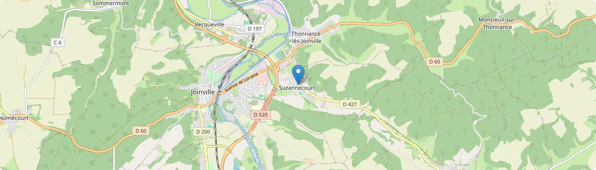 Suzannecourt - Carte