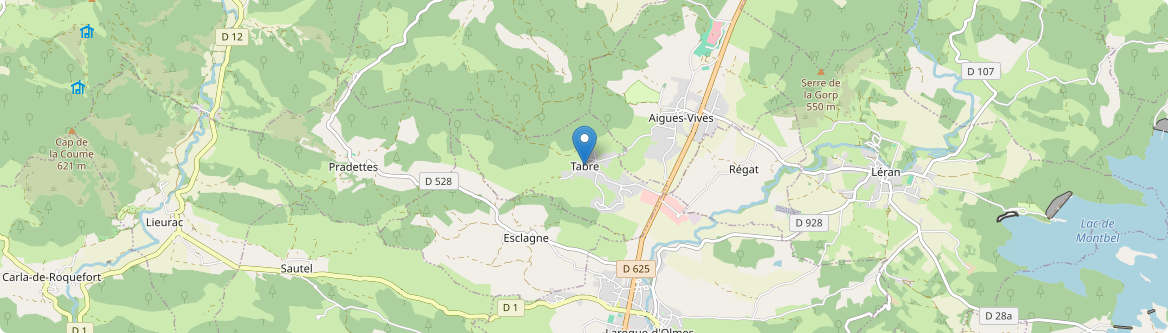 Tabre - Carte