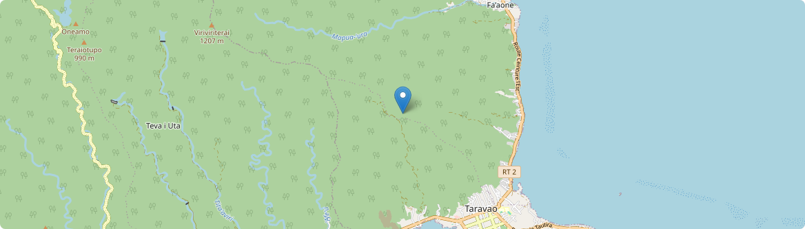 Taiarapu-Est - Carte