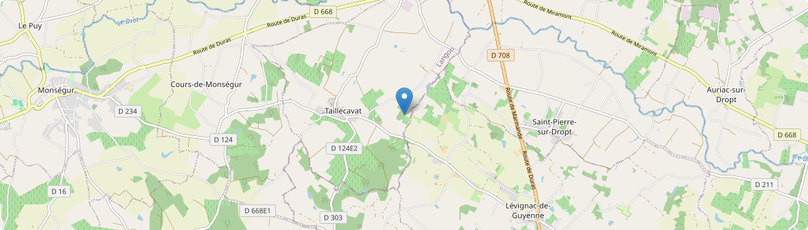Taillecavat - Carte
