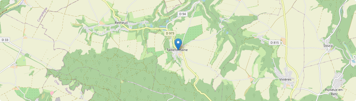 Taillefontaine - Carte