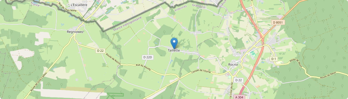 Taillette - Carte