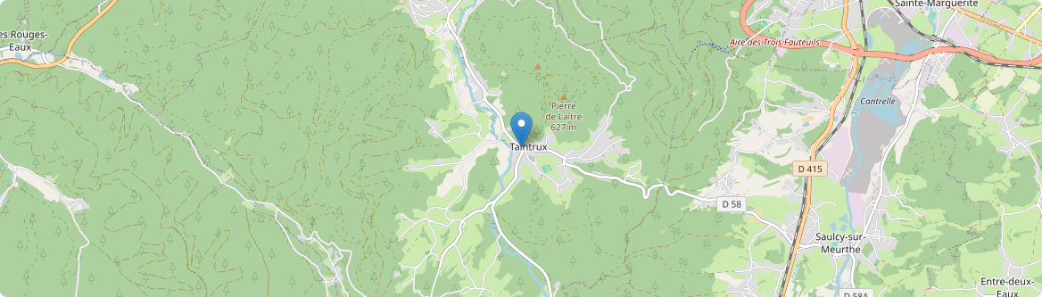 Taintrux - Carte