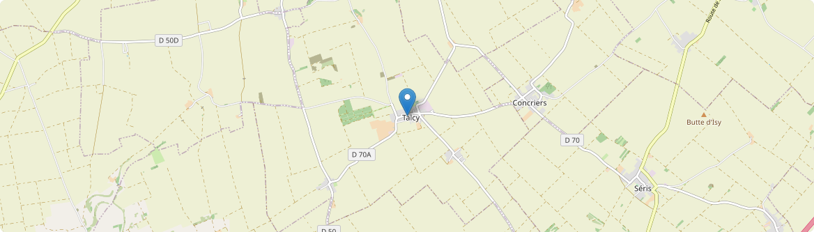 Talcy - Carte