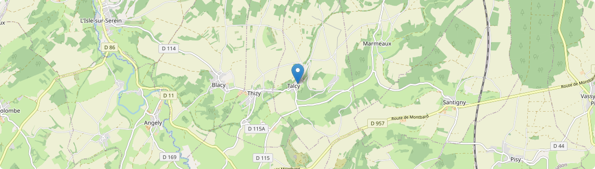 Talcy - Carte