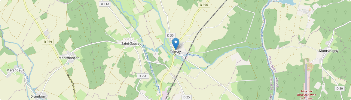 Talmay - Carte