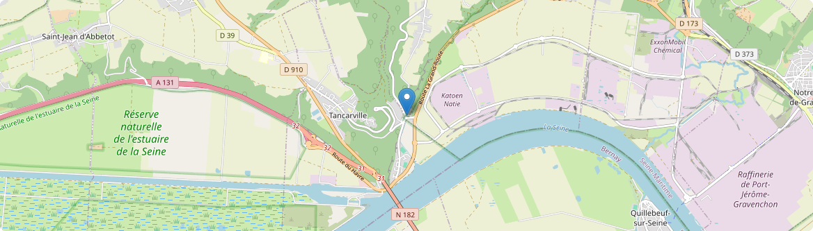 Tancarville - Carte