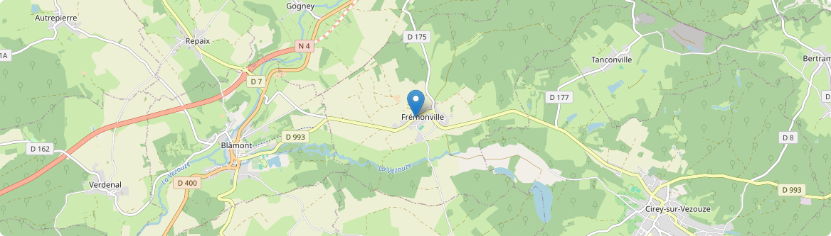 Tanconville - Carte