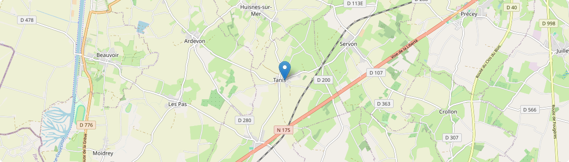 Tanis - Carte