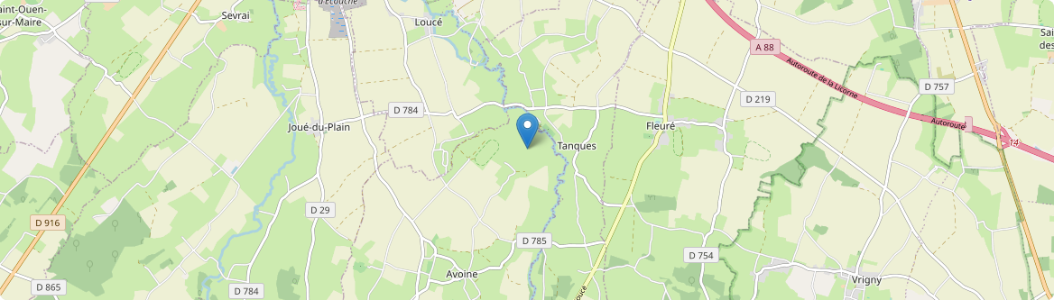 Tanques - Carte