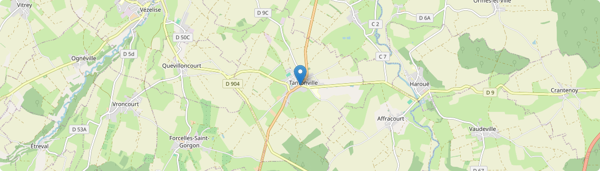 Tantonville - Carte