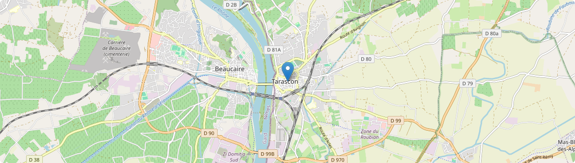 Tarascon - Carte