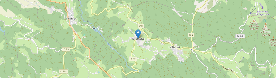 Tarentaise - Carte