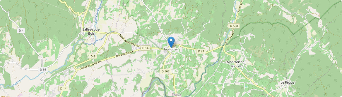 Taulignan - Carte