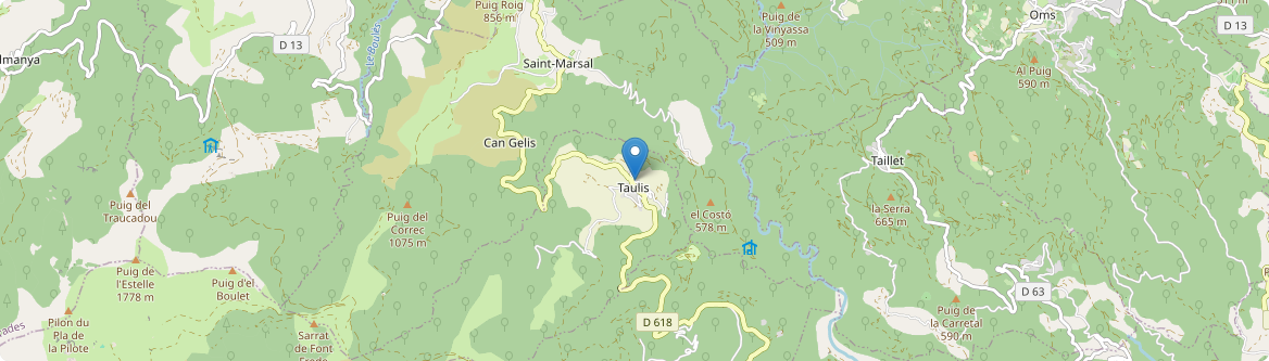 Taulis - Carte