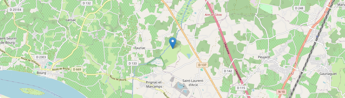 Tauriac - Carte