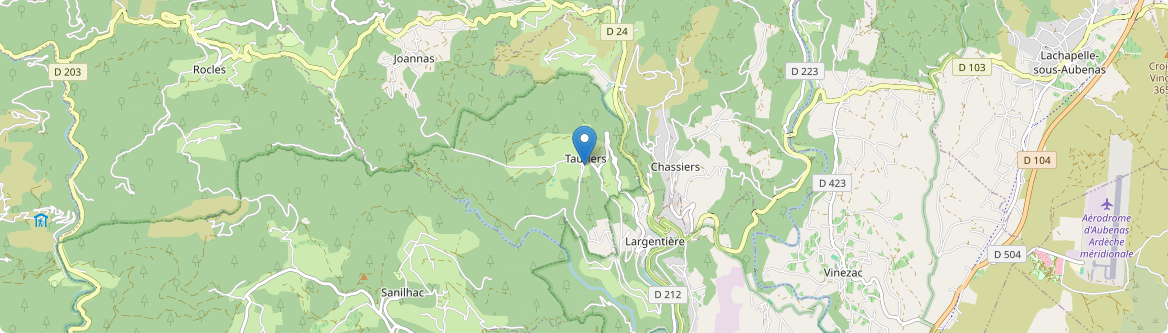 Tauriers - Carte