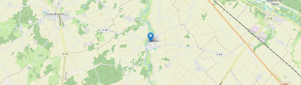 Tauxigny-Saint-Bauld - Carte
