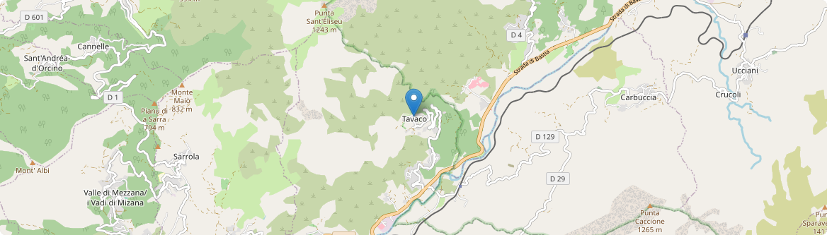 Tavaco - Carte