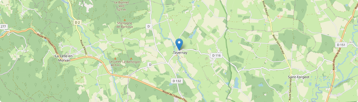 Tavernay - Carte