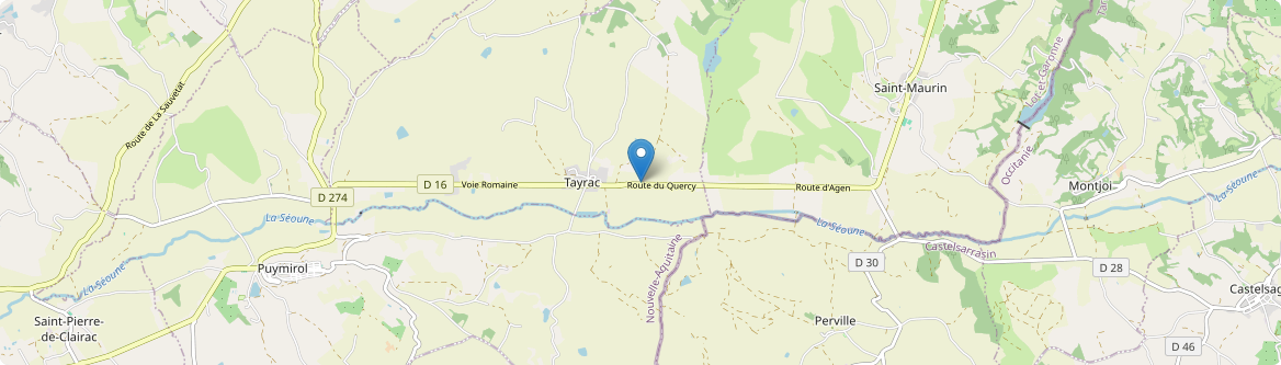Tayrac - Carte