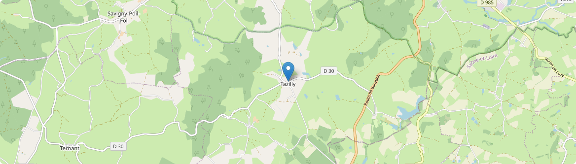 Tazilly - Carte