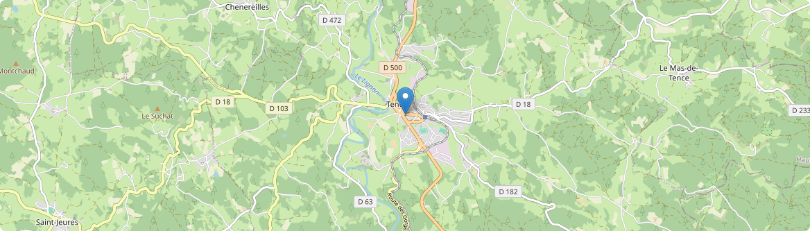 Tence - Carte