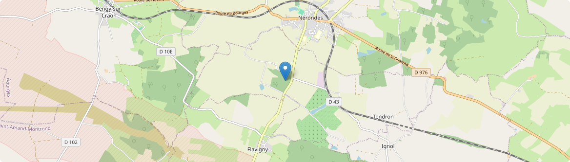 Tendron - Carte