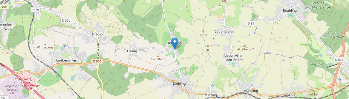 Tenteling - Carte