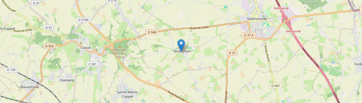 Terdeghem - Carte