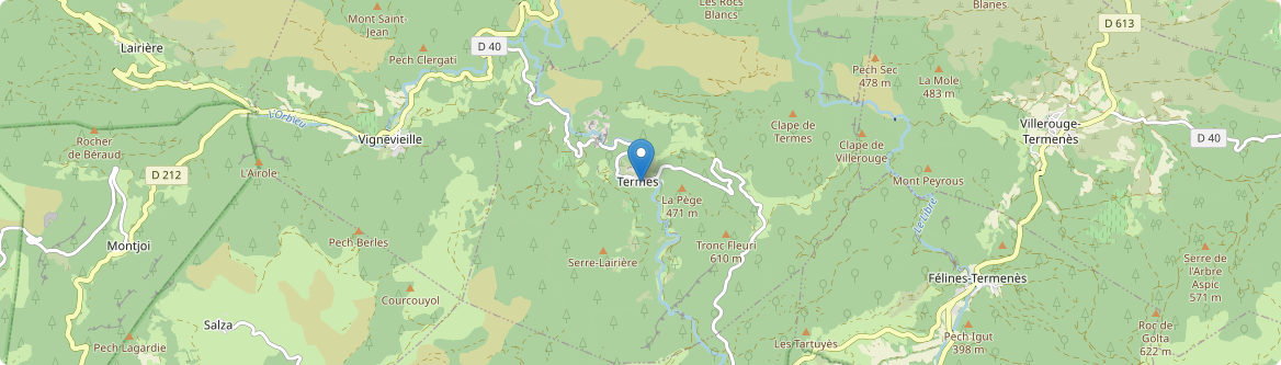 Termes - Carte