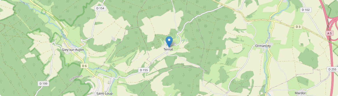 Ternat - Carte
