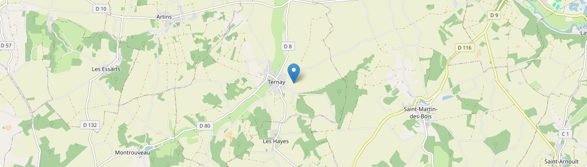Ternay - Carte