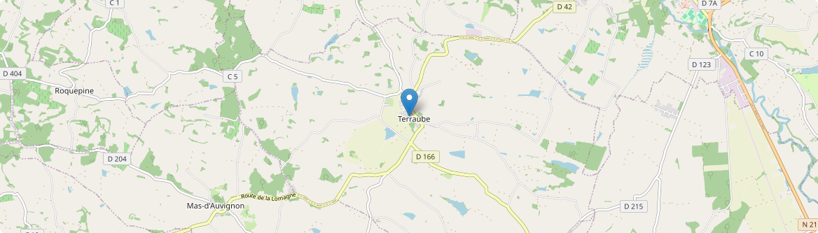 Terraube - Carte
