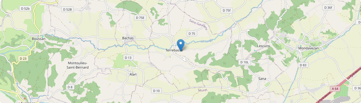 Terrebasse - Carte